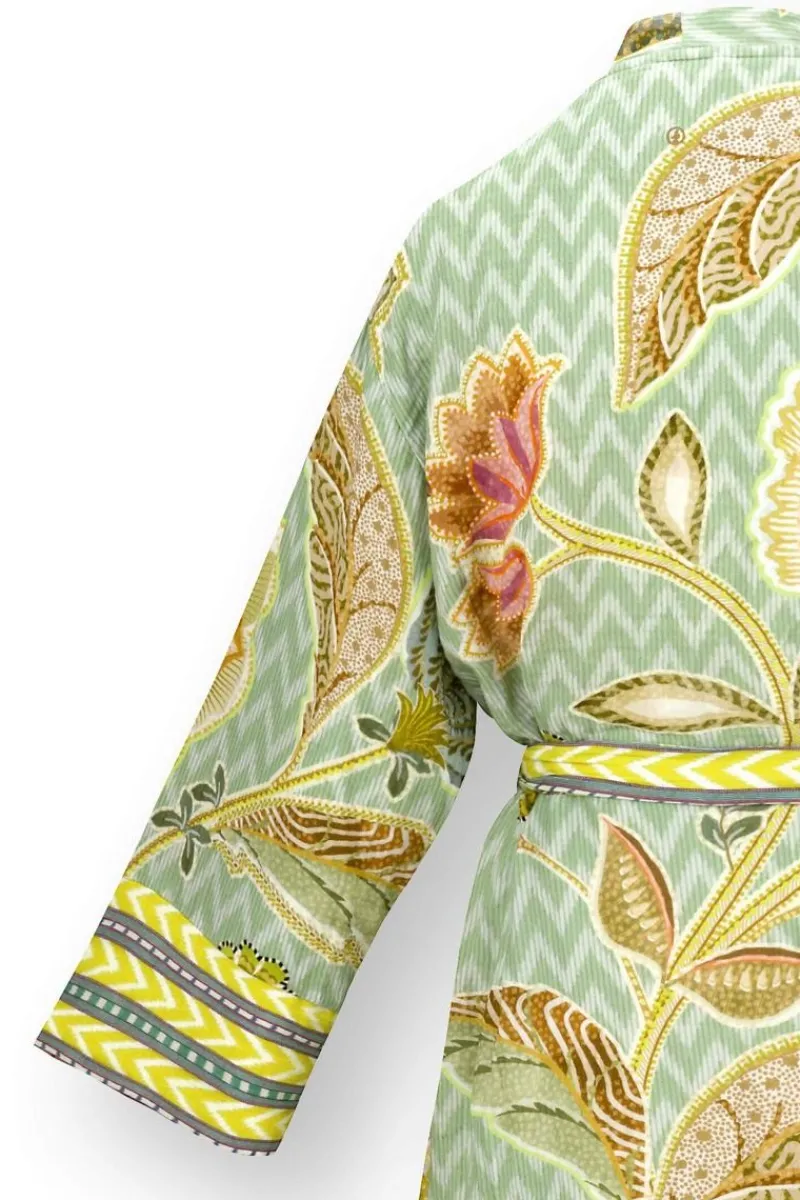 Pip Studio Strandmode|Noa Kimono Hakuna Hell Grün
