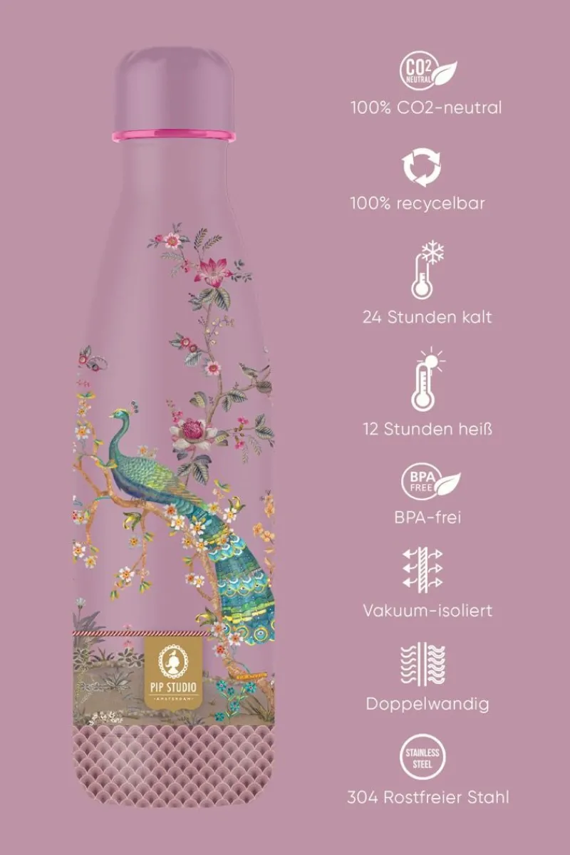 Pip Studio Thermosflaschen|Okinawa Thermosflasche Lila 500ml