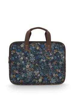 Pip Studio Taschen|Laptoptaschen|Olivia Laptoptasche Tutti i Fiori Blau