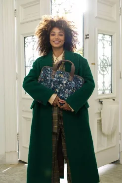 Pip Studio Taschen|Laptoptaschen|Olivia Laptoptasche Tutti i Fiori Blau