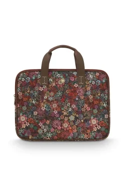 Pip Studio Taschen|Laptoptaschen|Olivia Laptoptasche Tutti i Fiori Rot