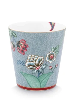 Pip Studio Porzellan Sets|Kaffeetassen|Oriental Flower Festival Set/4 Tassen Blau