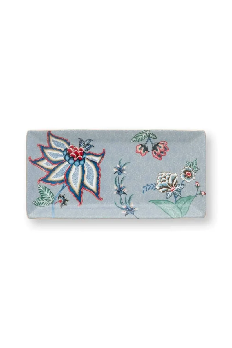 Pip Studio Porzellan Sets|Oriental Flower Festival Sushi Set Blau