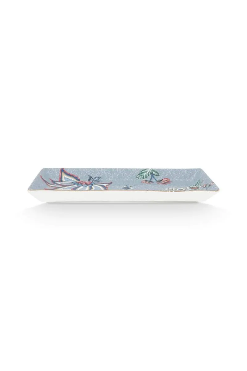Pip Studio Porzellan Sets|Oriental Flower Festival Sushi Set Blau