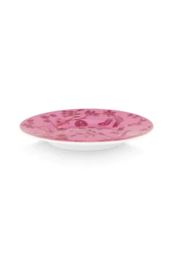 Pip Studio Gebäckteller|Petit Four Jolie Blumen 12cm Rosa