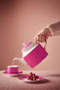 Pip Studio Cappuccino Tasse|Tasse & Untertasse|Pip Chique Cappuccino Tasse & Untertasse Rosa