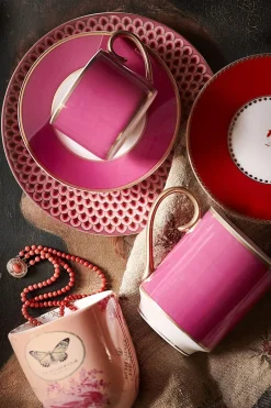 Pip Studio Cappuccino Tasse|Tasse & Untertasse|Pip Chique Cappuccino Tasse & Untertasse Rosa