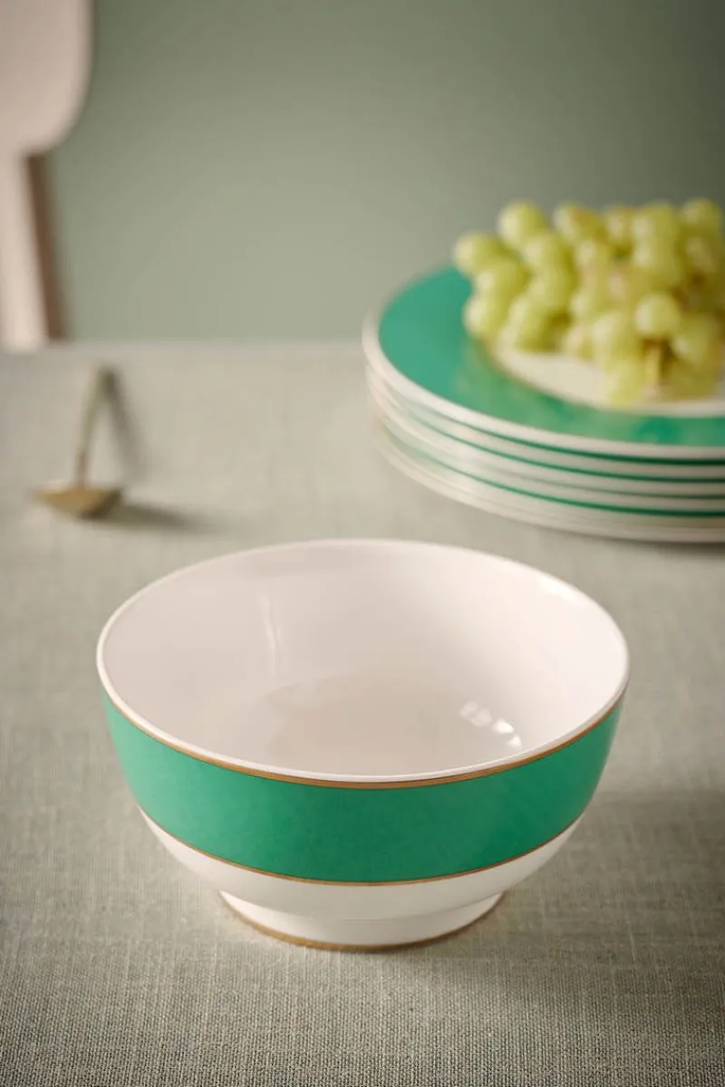 Pip Studio Schalen|Pip Chique Schale 15.5cm Grün