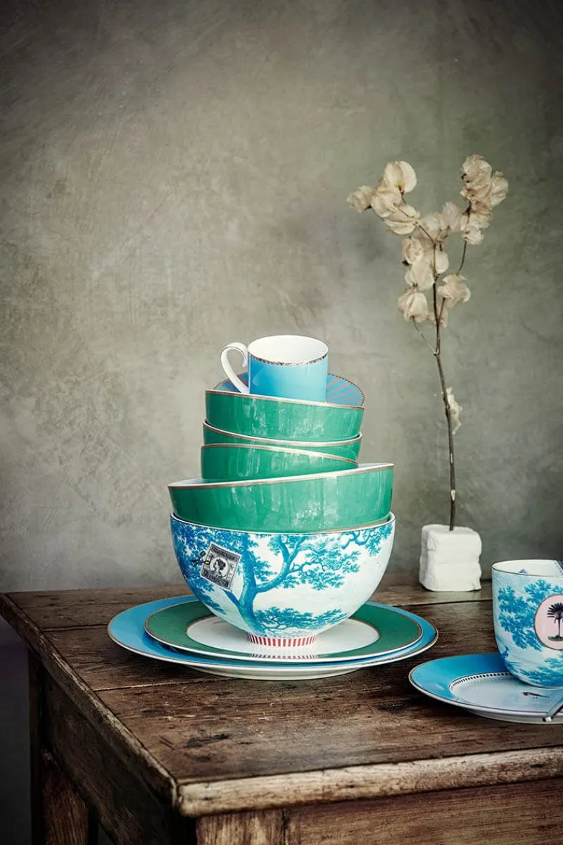 Pip Studio Schalen|Pip Chique Schale 15.5cm Grün