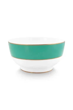 Pip Studio Salatschüsseln|Pip Chique Schale Grün 20.5cm