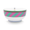 Pip Studio Schalen|Pip Chique Stripes Schale Rosa/Grün 15.5cm