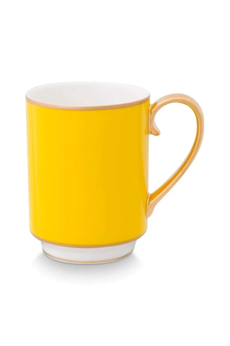 Pip Studio Teetassen|Pip Chique Tasse Gross 350ml Gelb