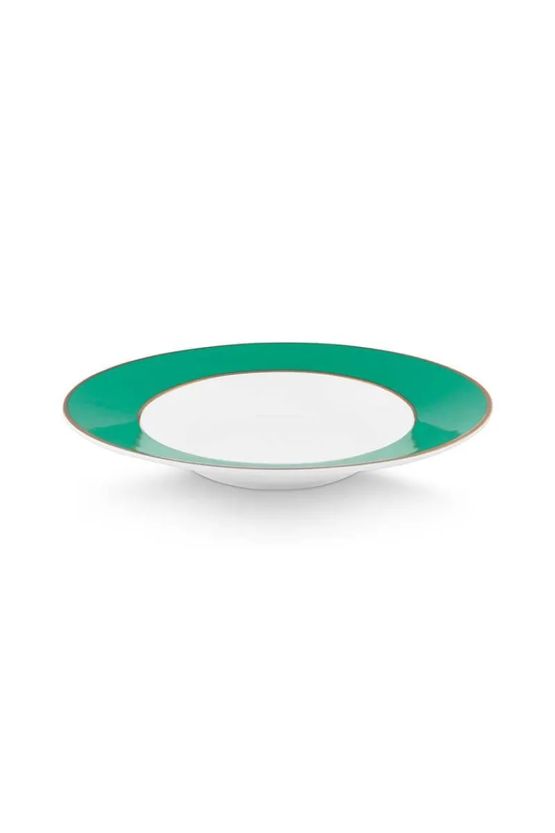 Pip Studio Tiefe Teller|Pip Chique Tiefer Teller Grün 23.5cm