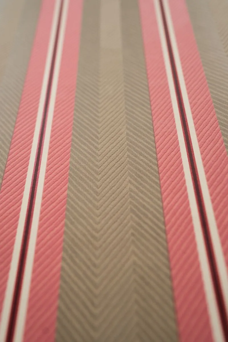 Pip Studio Vliestapete|Blurred Lines Vliestapete /Rosa Khaki