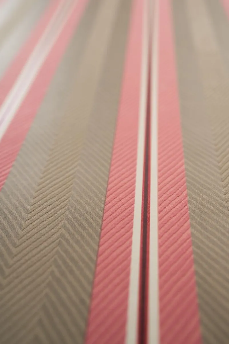 Pip Studio Vliestapete|Blurred Lines Vliestapete /Rosa Khaki