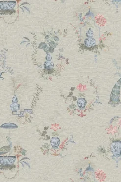 Pip Studio Vinyltapete|Chinese Porcelain Vinyltapete Sand Beige