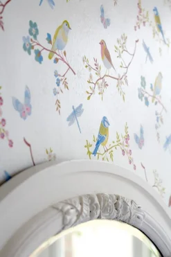 Pip Studio Vliestapete|Early Bird Vliestapete Gebrochen Weiss