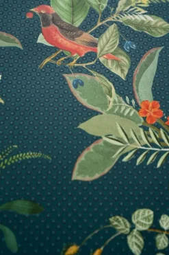 Pip Studio Vliestapete|Floris Vliestapete Dunkel Blau