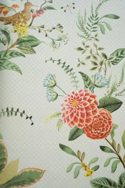 Pip Studio Vliestapete|Floris Vliestapete Weiss