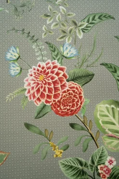 Pip Studio Vliestapete|Floris Vliestapete Khaki