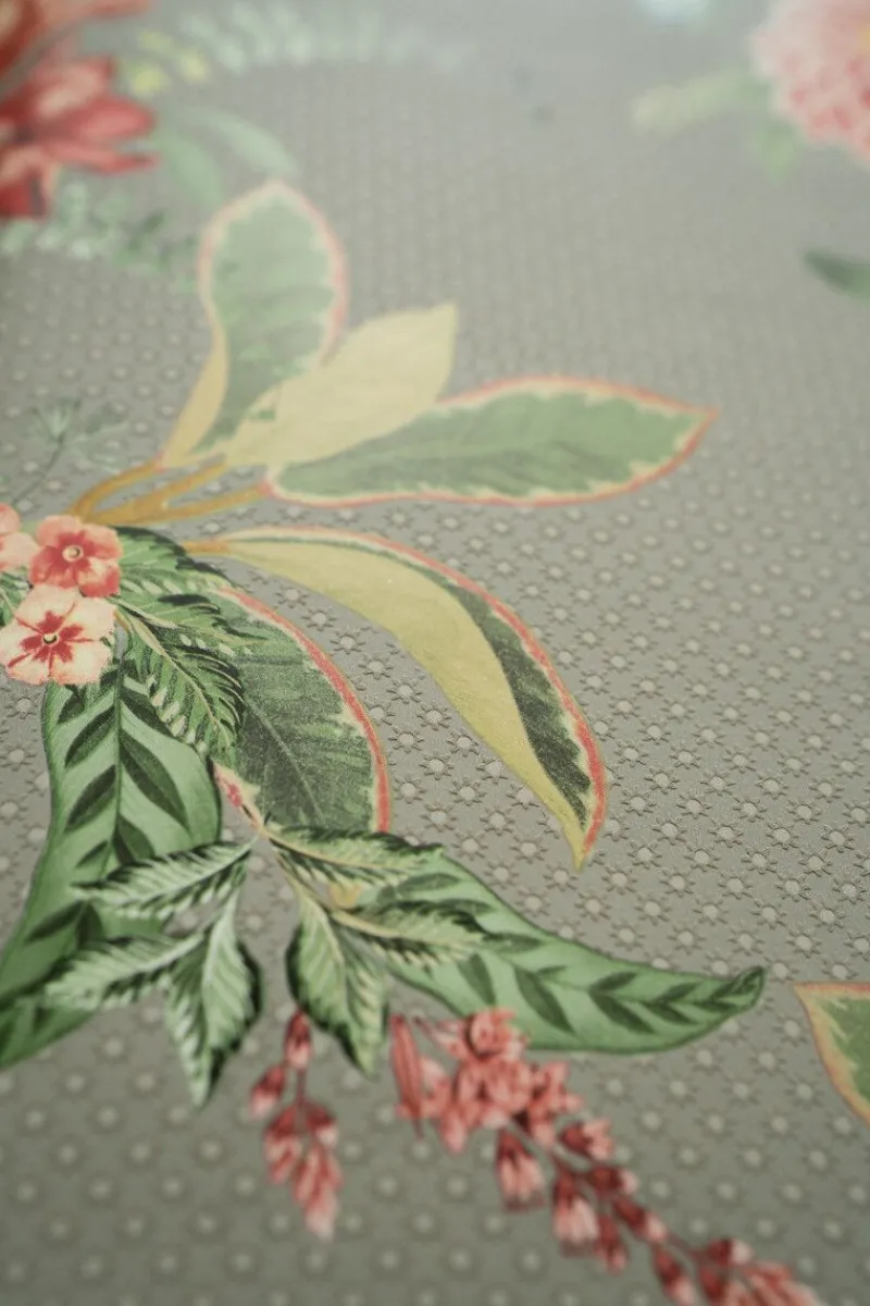 Pip Studio Vliestapete|Floris Vliestapete Khaki