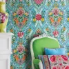Pip Studio Fototapete|Melody Wallpower Blau