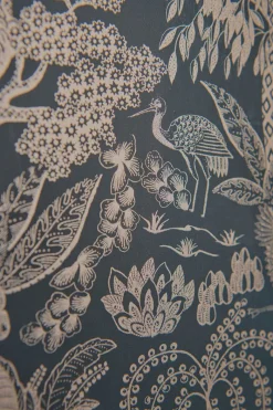 Pip Studio Vliestapete|Origami Tree Vliestapete Dunkel/Roségold Blau