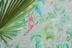 Pip Studio Vliestapete|Palm Scene Vliestapete Grau
