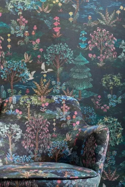 Pip Studio Fototapete|Pip Garden Infinito Wallpower Dunkelblau