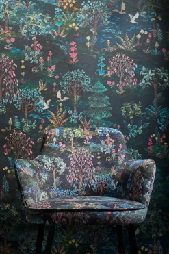 Pip Studio Fototapete|Pip Garden Infinito Wallpower Dunkelblau