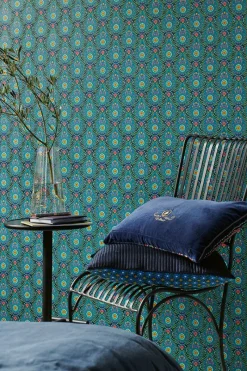 Pip Studio Vliestapete|Raindrops Vliestapete Dunkel Blau