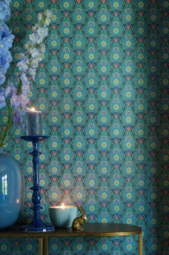 Pip Studio Vliestapete|Raindrops Vliestapete Dunkel Blau