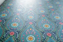 Pip Studio Vliestapete|Raindrops Vliestapete Dunkel Blau