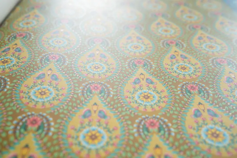 Pip Studio Vliestapete|Raindrops Vliestapete /Ocre Gelb