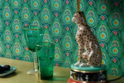 Pip Studio Vliestapete|Raindrops Vliestapete Grün