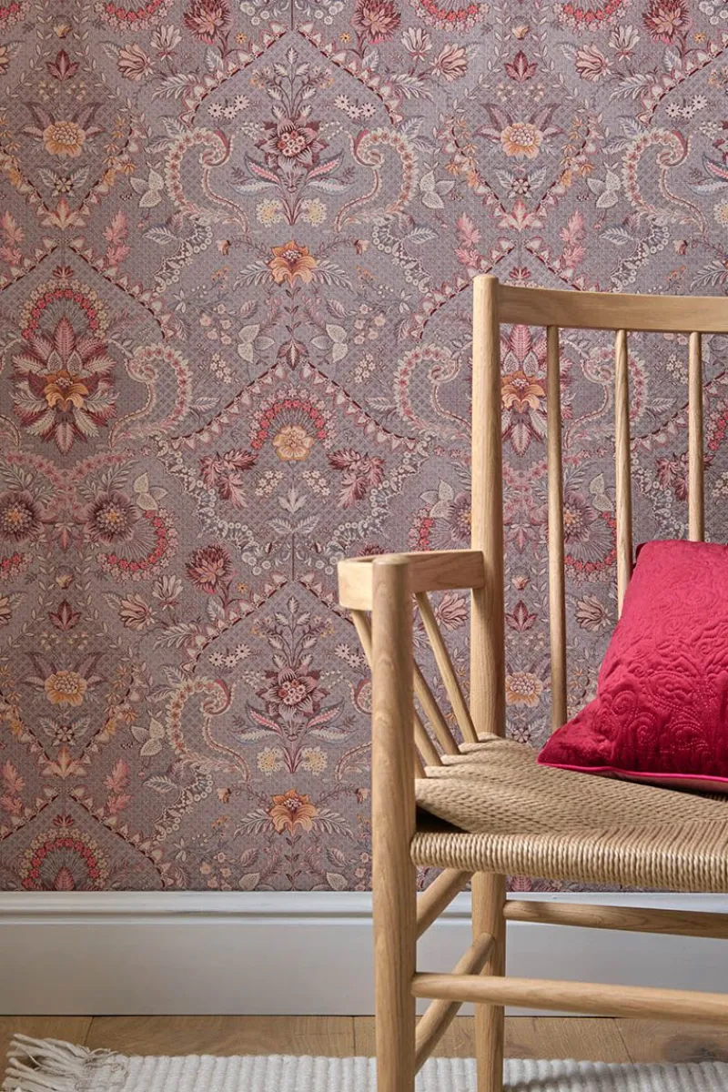 Pip Studio Vinyltapete|Saluti Vinyltapete Mauve Violett