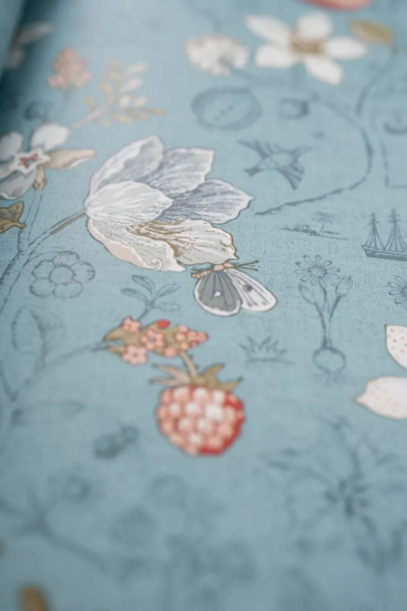 Pip Studio Vliestapete|Spring to Life Vliestapete Meeres Blau