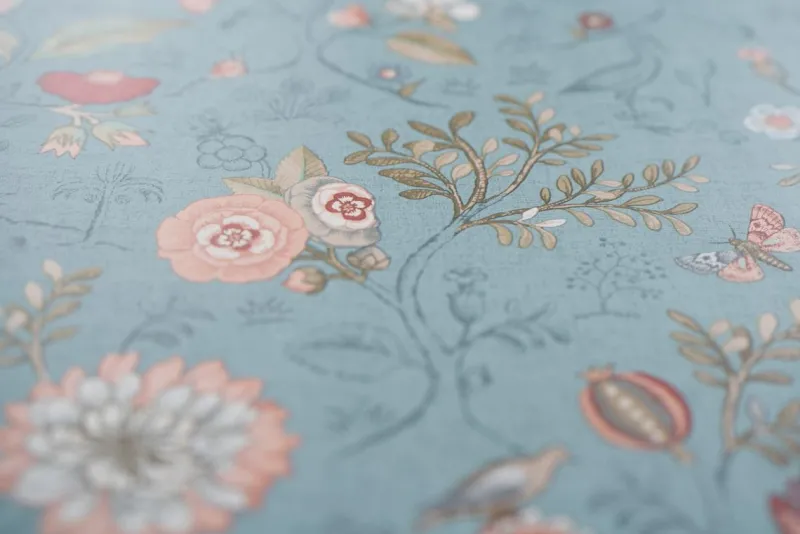 Pip Studio Vliestapete|Spring to Life Vliestapete Meeres Blau