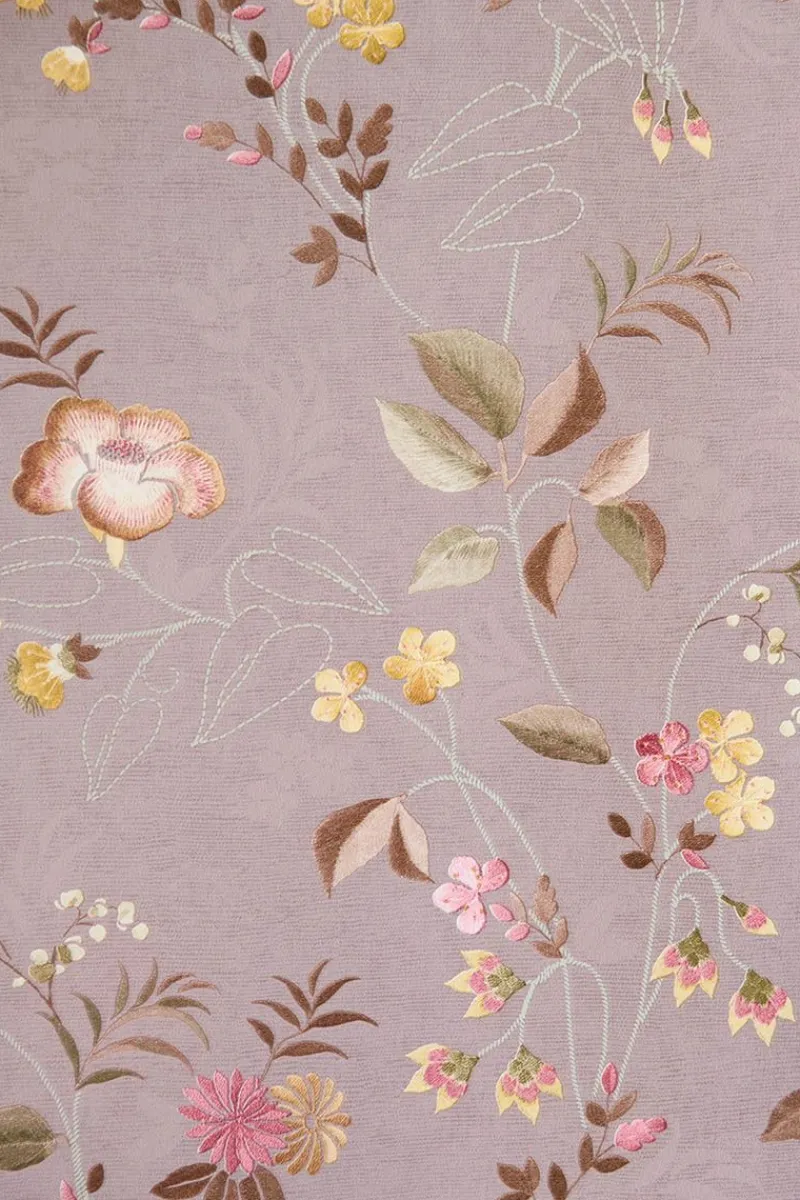 Pip Studio Vliestapete|Tokyo Blossom Vliestapete Rosa Mauve Violett