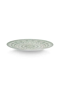 Pip Studio Platzteller|Platzteller Lily&Lotus Moon Delight Hell 32cm Grün