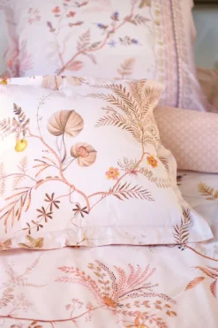 Pip Studio Zierkissen|Bettkissen|Quadratisches Zierkissen Salento Gebrochen Weiss