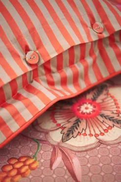 Pip Studio Bettkissen|Quadratisches Zierkissen Viva La Vida Rosa