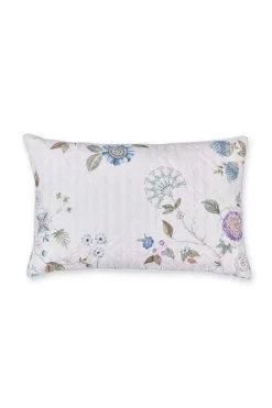 Pip Studio Zierkissen|Bettkissen|Quilted Zierkissen Flores Bailando Gebrochen Weiss