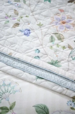 Pip Studio Plaids Und Quilts|Plaids Und Quilts|Quilt Flores Bailando Gebrochen Weiss