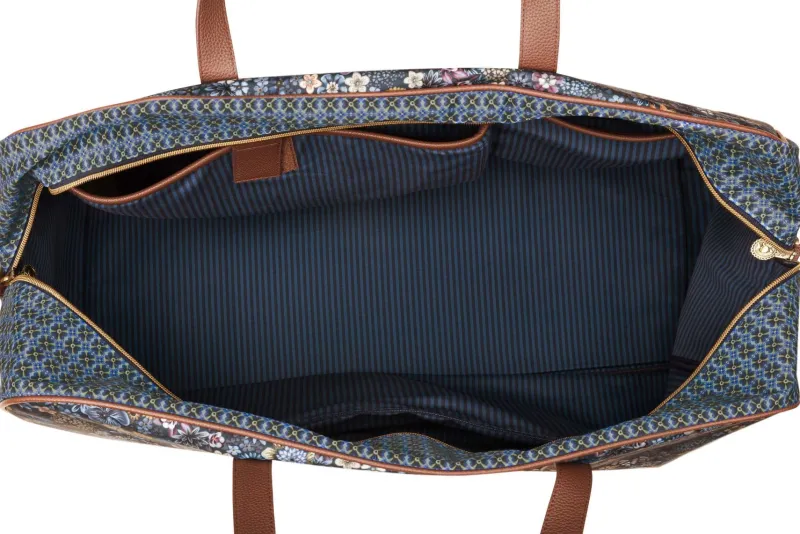 Pip Studio Taschen|Wochenendtaschen|Reisetaschen Gross Tutti i Fiori Blau