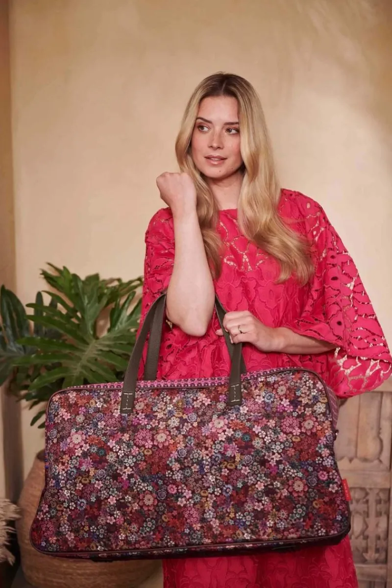 Pip Studio Taschen|Wochenendtaschen|Reisetaschen Gross Tutti i Fiori Rosa