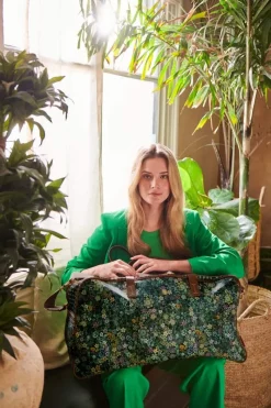 Pip Studio Taschen|Wochenendtaschen|Reisetaschen Gross Tutti i Fiori Grün