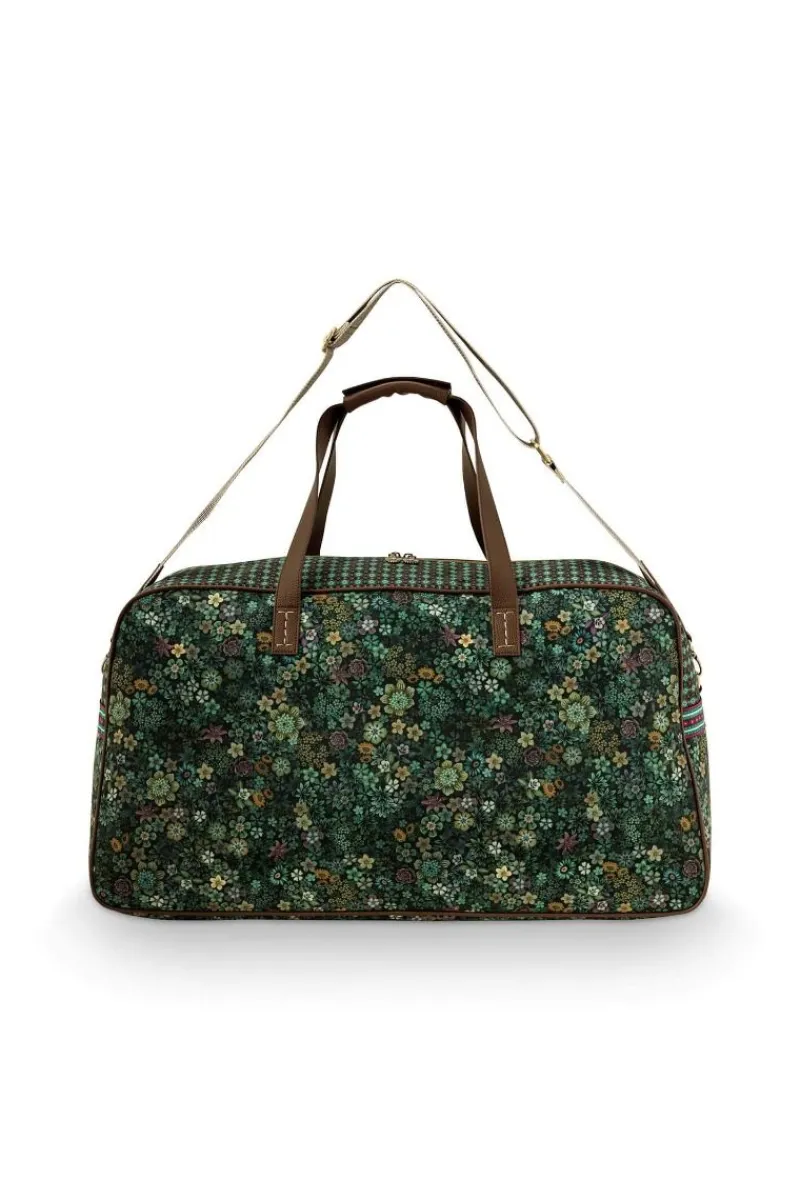 Pip Studio Taschen|Wochenendtaschen|Reisetaschen Gross Tutti i Fiori Grün