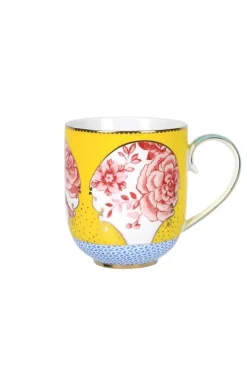 Pip Studio Teetassen|Royal Multi Tasse Gross Gelb Mehrfarbig