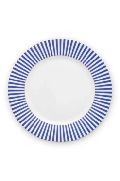 Pip Studio Essteller|Royal Stripes Essteller 26.5 cm Blau
